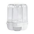 thumbnail image 6 of TFCFL 360° Rotating Rice Dispenser 6 Compartments Dry Food Grain Storage Tank Container for Kitchen, 6 of 11