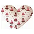 thumbnail image 3 of Valentine's Day Pet  Dog Plush Heart or Bone Toy, "Sweet Love Group" (Available in different sizes and 6 pattern options!), 3 of 11