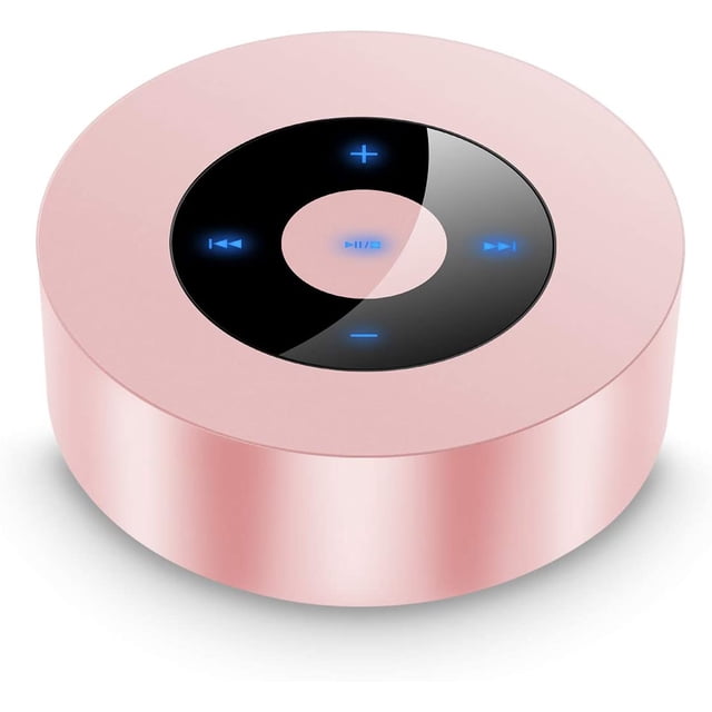 Jinsinto Enceinte Bluetooth Portable, Mini Enceinte Bluetooth (Rose)