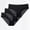 Black, variant on 3-Pack Women's Comfortable Ice Silk Panties for Yoga Exercise and Daily Wear