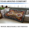 thumbnail image 3 of Pure Country Weavers Brazos Blanket - Southwest - Tapestry Throw Woven from Cotton - Made in The USA (72x54), 3 of 3