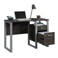 thumbnail image 4 of Pemberly Row Contemporary Engineered Wood and Metal Desk in Blade Walnut, 4 of 11