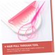 thumbnail image 3 of French Braid Tool 4 Sets hair braiding tool hair ponytail hair accessory for women hair needle tail comb french braid, 3 of 5