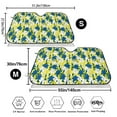 thumbnail image 3 of Picia Lilies Flowers Curved Windshield Sunshade Accordion Folding Style Auto Shade for Car Truck SUV Van Blocks UV Ray Sun Visor Protector -Small, 3 of 7