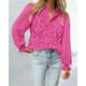 thumbnail image 4 of Blusa de Encaje con Cuello en V y Mangas Abullonadas para Mujer PRETTYGARDEN XXL, 4 of 6
