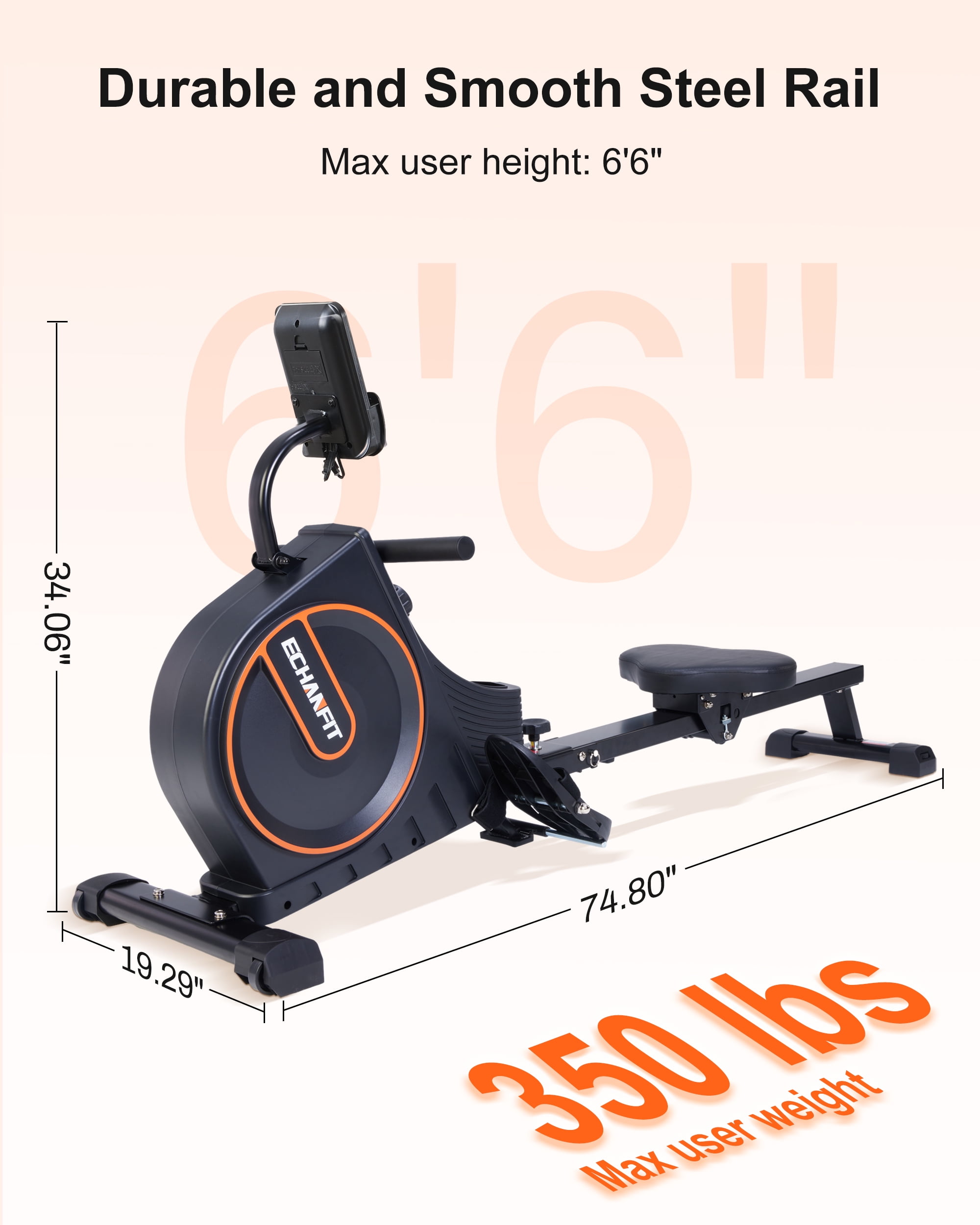 Echanfit magnetic rower sale
