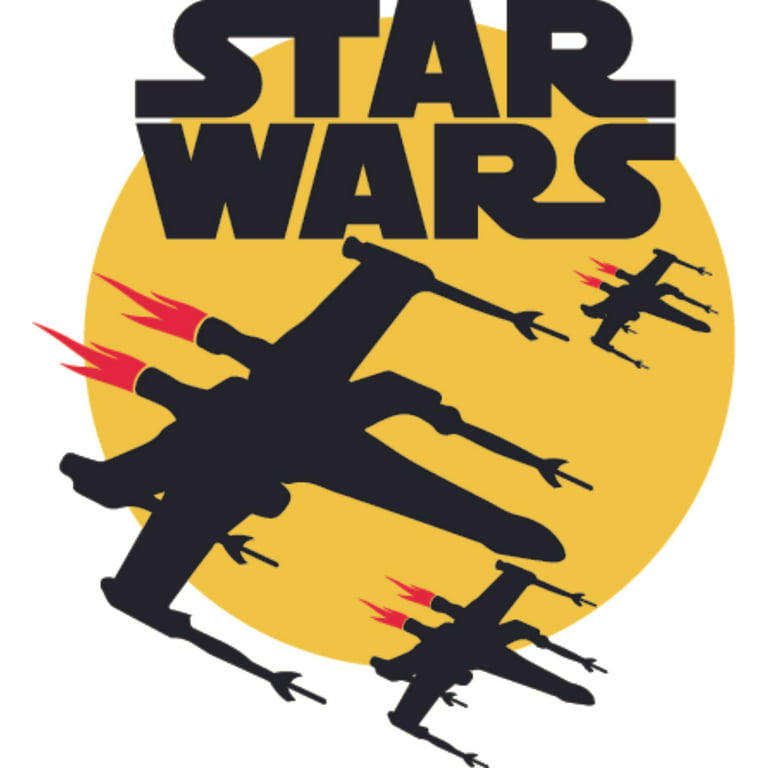 Mini Characters Climbing Star Wars Logo Sticker, Zazzle