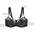 thumbnail image 5 of Wacoal Retro Chic Full Figure Underwire Bra - 855186, 5 of 5