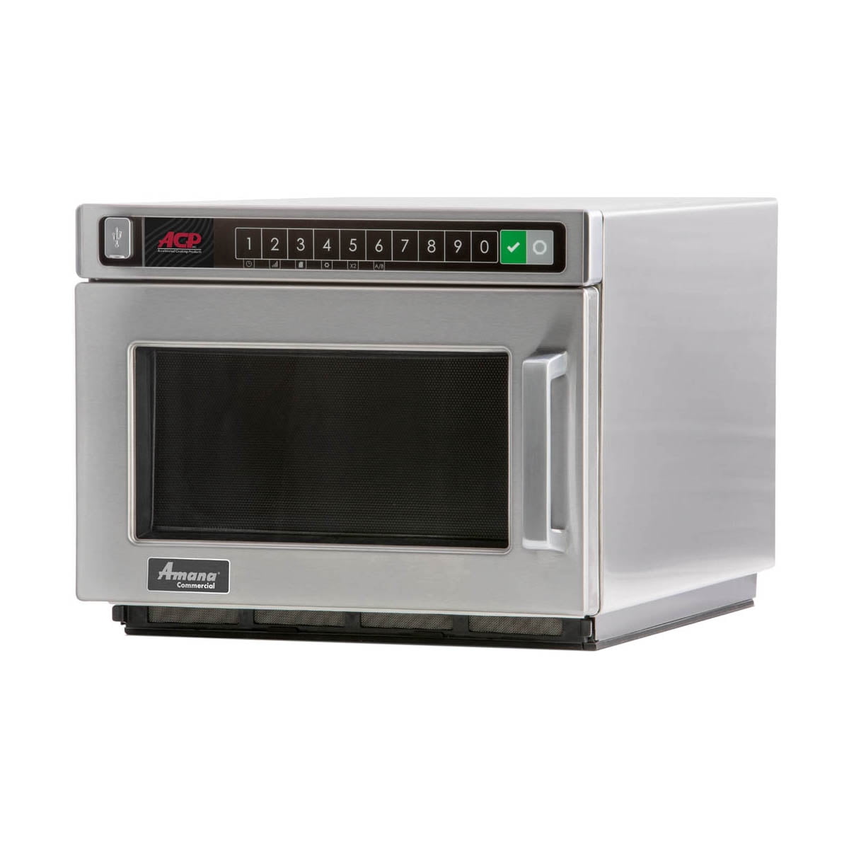 Amana Commercial Digital Microwave .6 Cft Countertop 2100 Watt Heavy Volume Model Hdc212