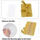 thumbnail image 3 of Paquete de 4 ganchos de pared autoadhesivos para colgar abrigos, toallas, albornoces, llaves, para el hogar, cocina, baño, oficina, 3 of 5