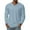 001_Sky Blue, variant on JGNGSHN Men's Long Sleeve T-Shirts V Neck Curved Hem Casual Tops Raglan Stretch Basic Tee Shirts