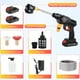 thumbnail image 4 of Lavadora a Presión Inalámbrica de 970 Psi, Lavadora Eléctrica Portátil de 2,2 Gpm con Boquilla Ajustable 6 en 1, 2 Baterías, Limpiador de Energía con Manguera de 16,5 Pies para Automóviles, Patios y Entradas de Vehículos, 4 of 10
