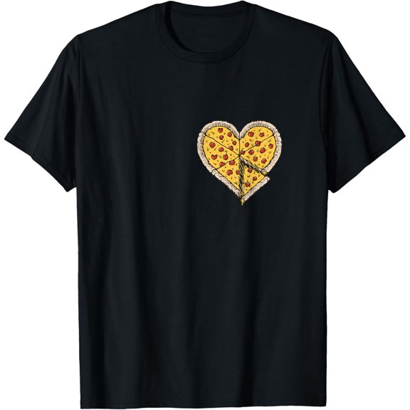 Funny Pizza is my heart for lovers of fast food festival T-Shirt