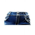 thumbnail image 2 of Jack David Womens Plus Size Distressed Ripped Destroy Blue Denim Jeans Skinny (N596-Ripped), 2 of 2