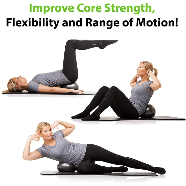 Barre exercises with ball hot sale