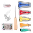 thumbnail image 4 of 1 Set of Tape Bias Maker DIY Fabric Quilting Binding Tape Makers Sewing Tools Kit (5PCS Bias Tape Maker), 4 of 8