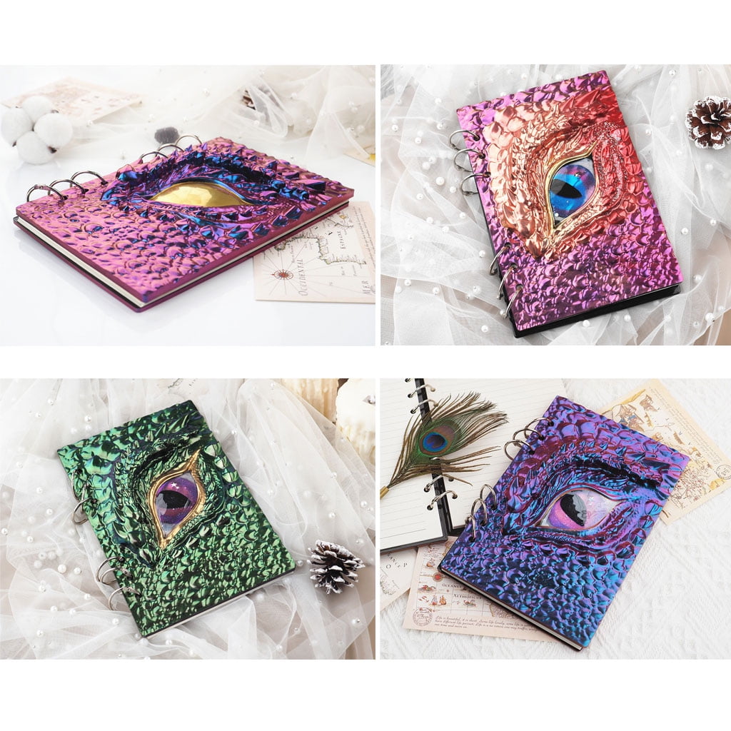 Dragon Eye Notebook Cover Epoxy Resin Casting Mold Silicone Book for Case Mo