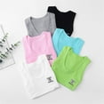 thumbnail image 5 of SXcggal Children's Cotton Vests Summer Boys And Girls Vests Boys Vests Girls I Shaped Vests Fashionable Casual Breathable Girls'Tops, 5 of 6