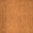 thumbnail image 1 of Ahgly Company Indoor Square Oriental Orange Industrial Area Rugs, 4' Square, 1 of 4