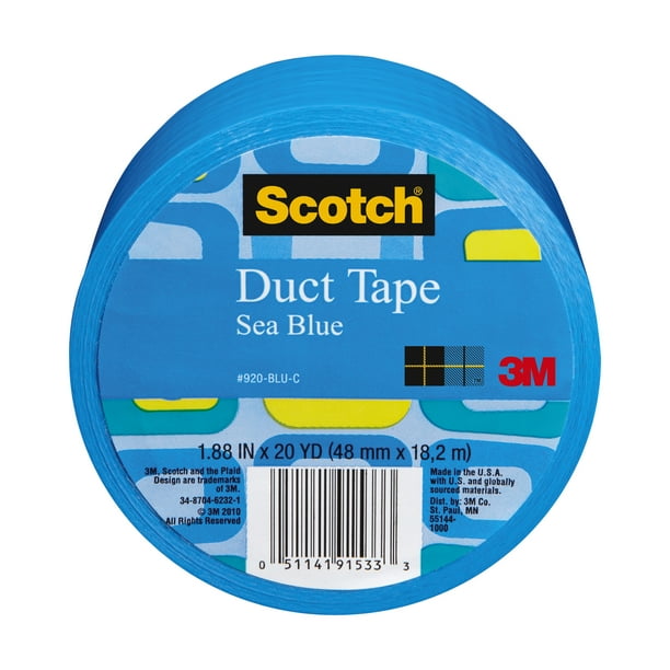 3M Scotch Duct Tape for Artists, Blue, 1.88" x 20 yds.
