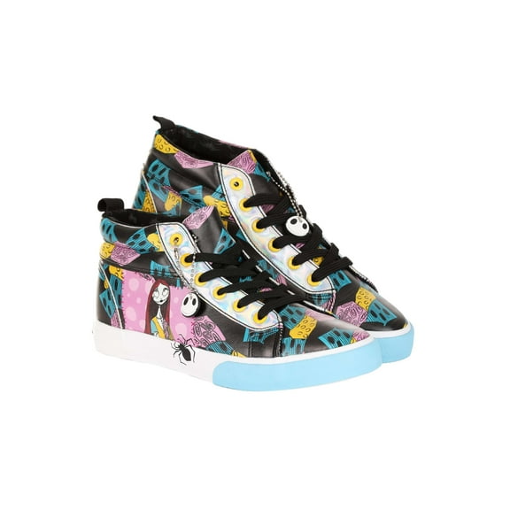 Ground Up Women's Sally High-Top Sneakers, Closed Toe Multicolor, Size 7