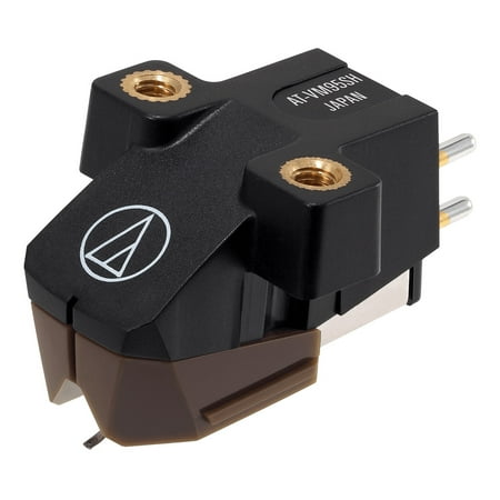 Audio-Technica - Audio Technica AT-VM95SH/H Headshell/Cartridge Kit - Brown