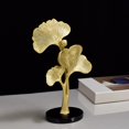 thumbnail image 3 of Nordic Style Ginkgo Biloba Ornaments Statue Figurines for Porch Home Office Zulema none, 3 of 8