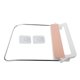 thumbnail image 1 of Soporte plegable para lavabo de pared, estante para almacenamiento de baño, toallero, gancho para lavabo, color rosa, 1 of 8