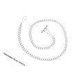 thumbnail image 2 of Hytrove 10Ud Cadena Resistente Con Para Colgar Objetos Decorativos Interiores Y Exteriores Plata, 2 of 8