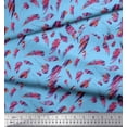 thumbnail image 2 of Soimoi Rayon Fabric Brush Stroke Abstract Printed Fabric 1 Yard 42 Inch Wide, 2 of 3