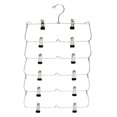 thumbnail image 1 of Kenally Percha de de 6 capas con gancho giratorio de 360 ​​grados Percha de ropa de acero plegable Percha de pantalones de ahorro de espacio Artesanía Kenally TO003769-00, 1 of 6