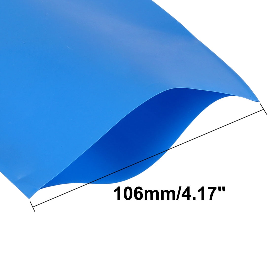 Unique Bargains Battery Wrap Heat Shrink Tubing for Electrical Insulation Blue