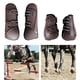 thumbnail image 5 of Botas de tendón de caballo, conjunto de patas traseras delanteras, entrenamiento de equitación, salto, absorción de golpes, protectores de aj Marrón XL Baoblaze Botas de tendón de caballo, 5 of 8