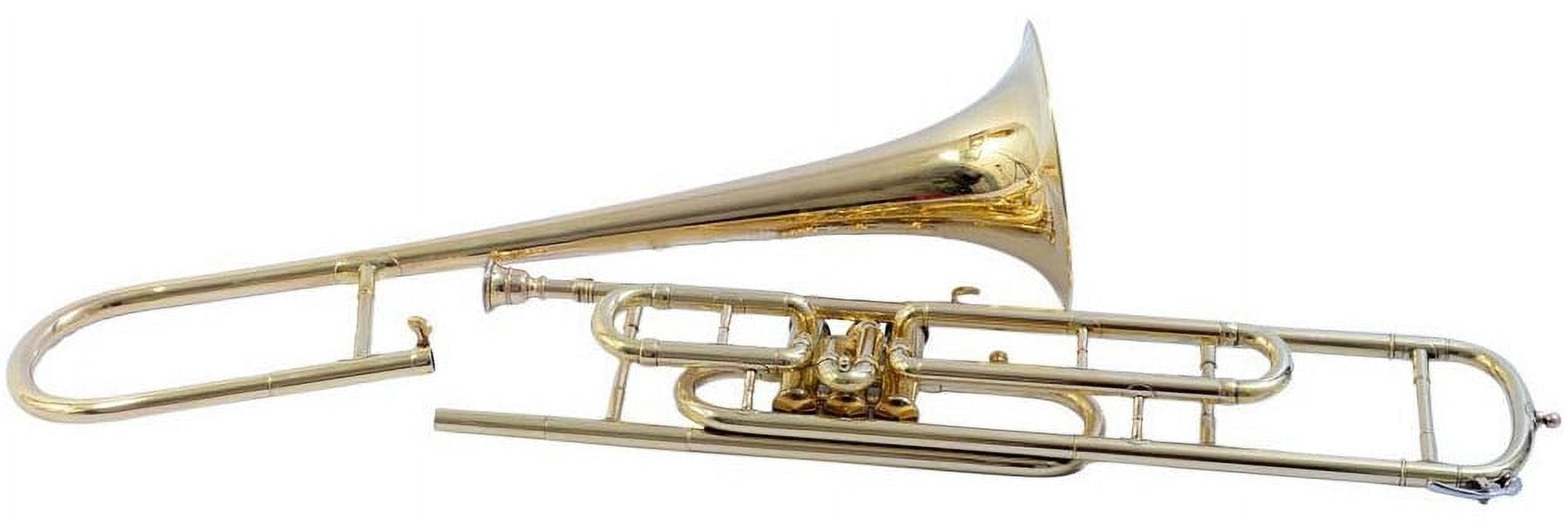 SHREYAS CHRISTMAS-05 TROMBONE BRASS MADE Bb PITCH WITH FREE CASE + MP