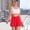 Red, variant on Only Moment Tennis Skirts for Women with Shorts Polyester,Spandex Yoga Shorts Casual Boho Ruffle Tiered Skorts High Waist Mini Skirts Golf Tennis Crochet Shorts Skorts for Women Black,XS