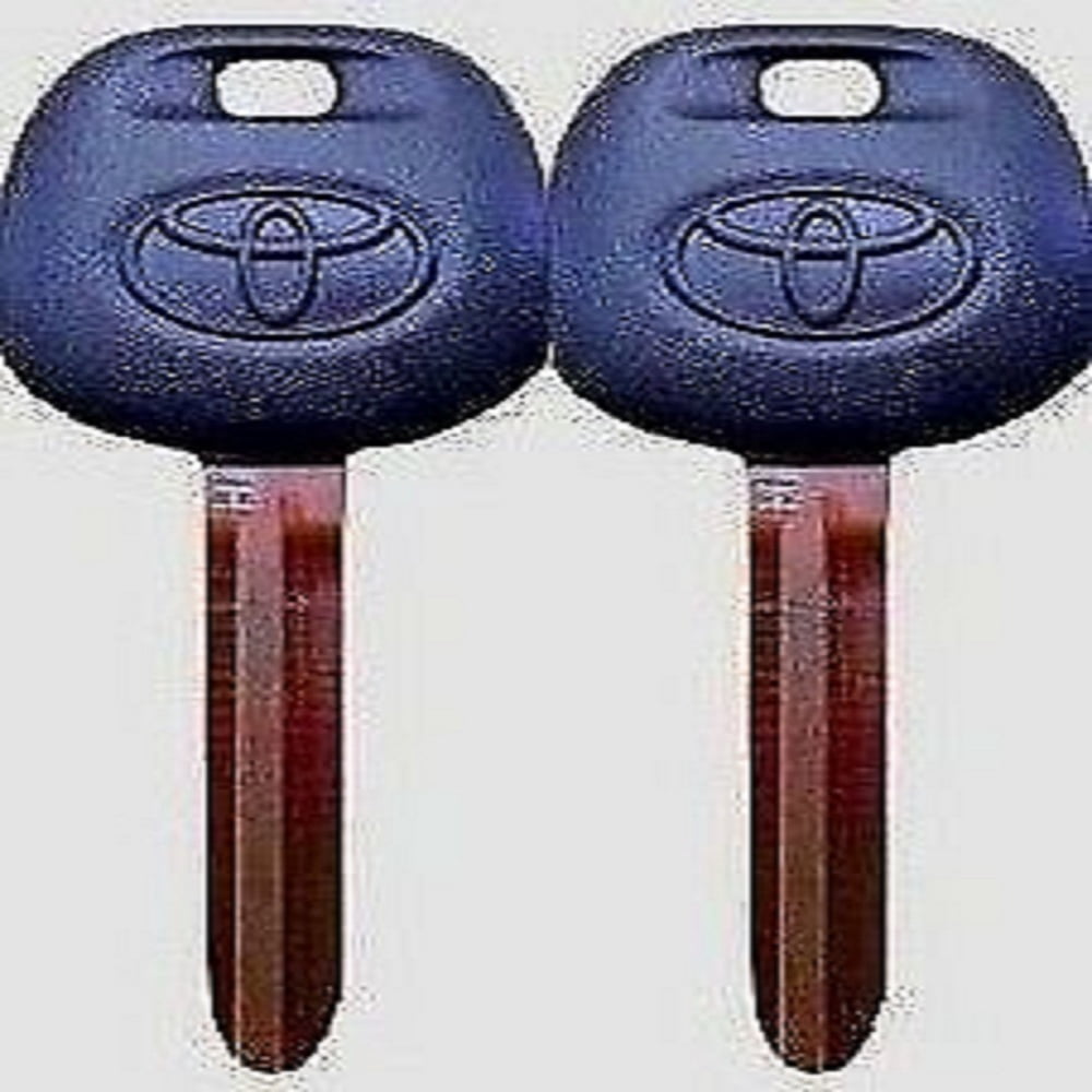set of 2 Toyota TOY44H Transponder Master Key H Chip 2014-2018 VLS ...