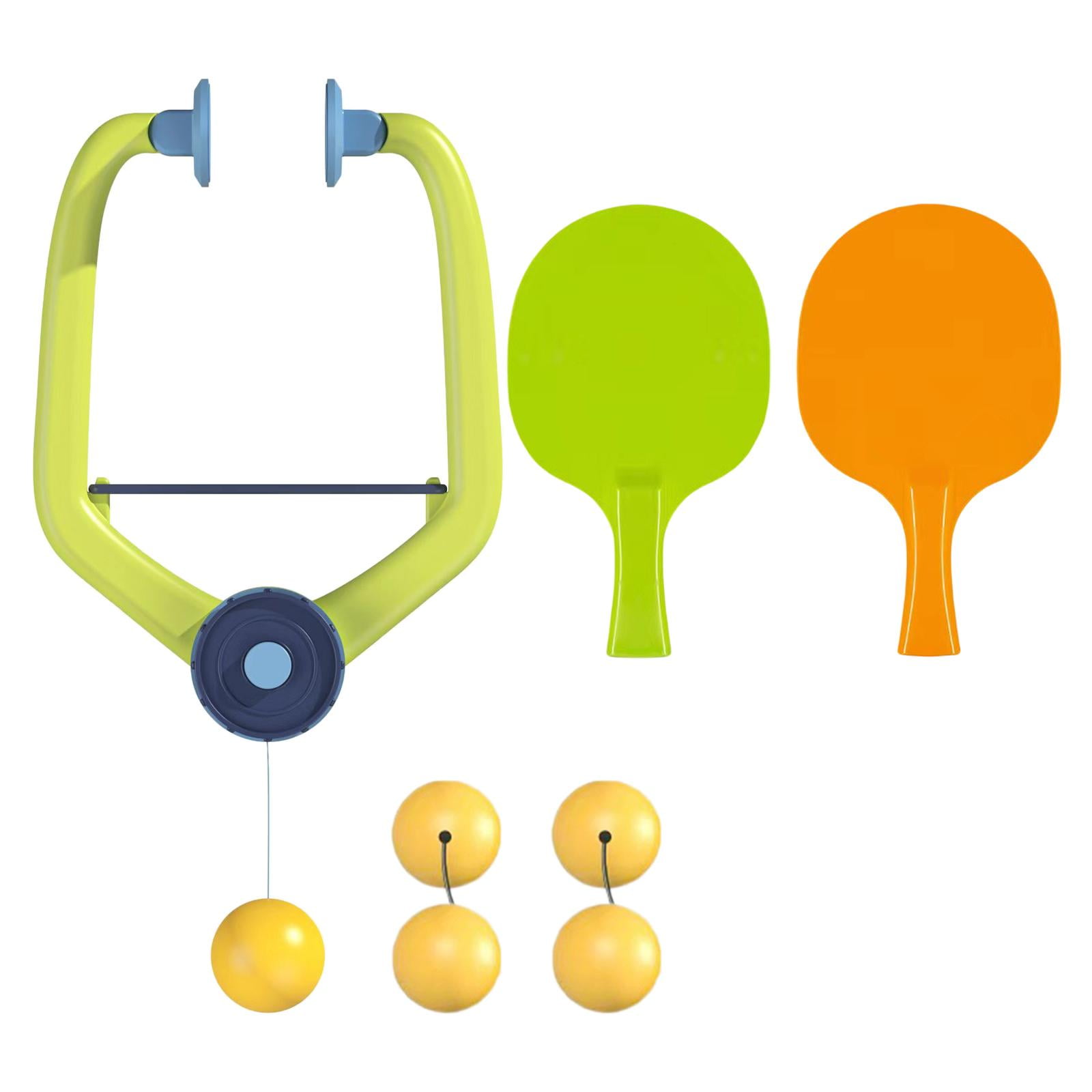 Children's Hanging Table Tennis Home Parent Child Toy Portable Self Training with 4 Balls