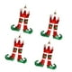thumbnail image 5 of 4 adornos navideños para piernas de elfo, para árbol de Navidad, decoración novedosa para el hogar. Estilo B, 5 of 9