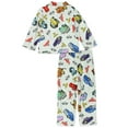 thumbnail image 2 of Disney Cars Toddler Kids Flannel Coat Style Pajamas Set CR099ECL, 2 of 7