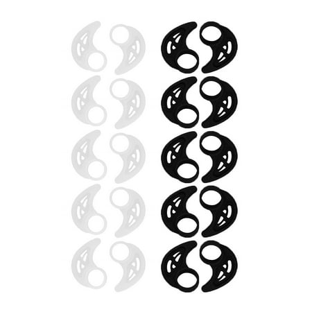 

10 Pairs Universal Silicone Earphone Clip Hook Earhook Headphone Ear Hook Hanger