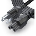 thumbnail image 1 of Cable de alimentación LORDTRONICS de 3 clavijas, 125 V, 3 m, compatible con ordenador portátil, 1 of 5