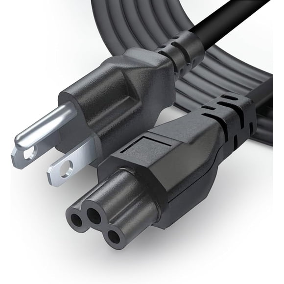 Cable de alimentación LORDTRONICS de 3 clavijas, 125 V, 3 m, compatible con ordenador portátil