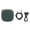 Green, variant on Rupoun Golf Bluetooth Speaker Portable RGB Colorful Light Waterproof Wireless Bluetooth Speaker for Golf Cart, Dual Unit Stereo Sound, Black