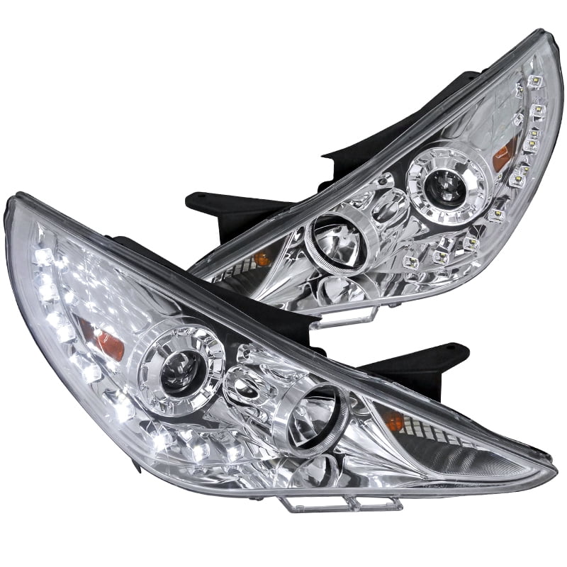 SpecD Tuning SMD Led Projector Headlights Lamps for 20112014 Hyundai
