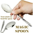 thumbnail image 3 of Cuillère Pliable Tours de Magie Rue Gros Plan Gimmicks Accessoires de Magiciens, 3 of 5