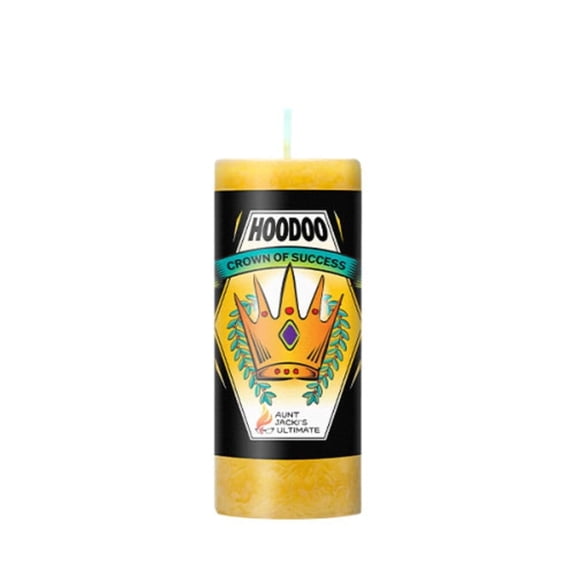 Aunt Jacki’s Ultimate Crown of Success Candle – Manifest Prosperity, Achievement & Personal Empowerment