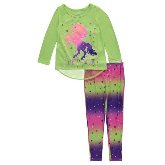 Komar Kids Little Girls' "Pretty Awesome" 2-Piece Pajamas
