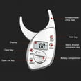 thumbnail image 3 of Windfall Digital Body Fat Caliper, Portable Digital Display LCD Body Fat Caliper Skin Fold Monitor Analyzer Clip, 3 of 7