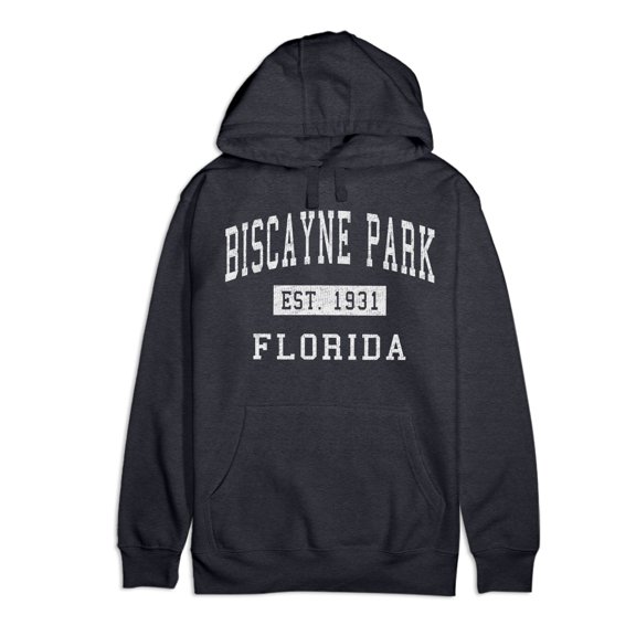 Biscayne Park Florida Classic Established Premium Cotton Hoodie
