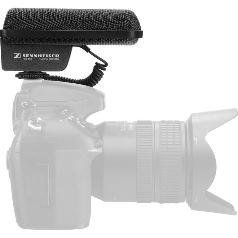 Sennheiser MKE 440 Wired Condenser Microphone, Stereo Sound, Wind Sennheiser MKE 440 Wired Condenser Microphone, Stereo Sound, Wind